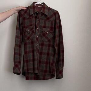 Vintage Western Flannel